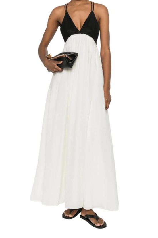 26SS 엘레 원피스 SS260018 BIANCO BIANCO NERO - ELEH