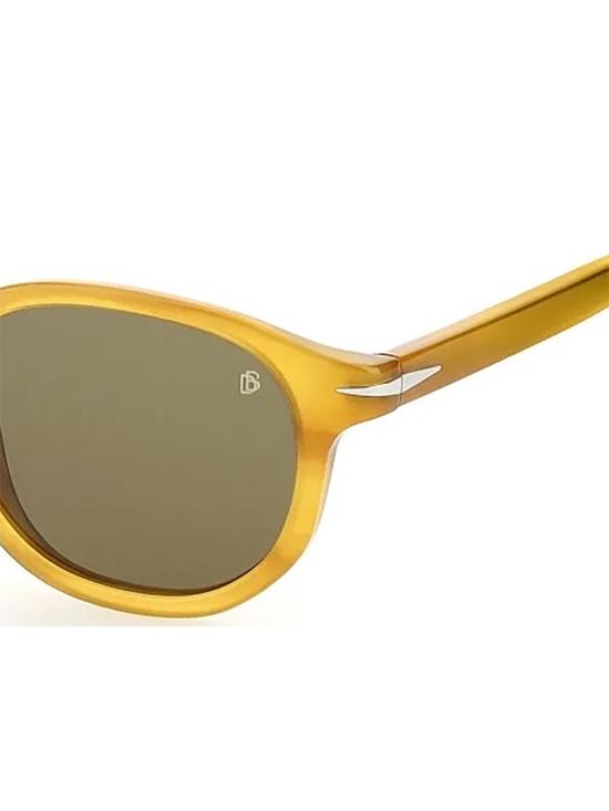 26SS 데이비드 베컴 선글라스 DB 1007 S B4L QT YELLOW HORN YELLOW ORANGE - DAVID BECKHAM