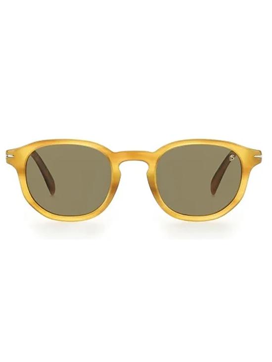 26SS 데이비드 베컴 선글라스 DB 1007 S B4L QT YELLOW HORN YELLOW ORANGE