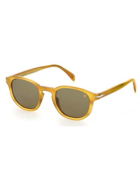 26SS 데이비드 베컴 선글라스 DB 1007 S B4L QT YELLOW HORN YELLOW ORANGE - DAVID BECKHAM