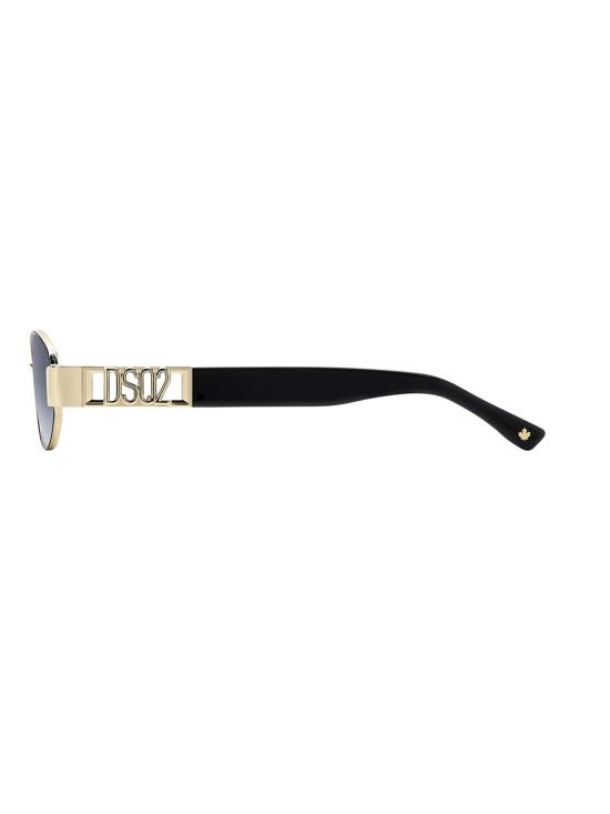 26SS 디스퀘어드2 선글라스 D2 0155 S 0NZ 08 MTGOLD BLACK - DSQUARED2