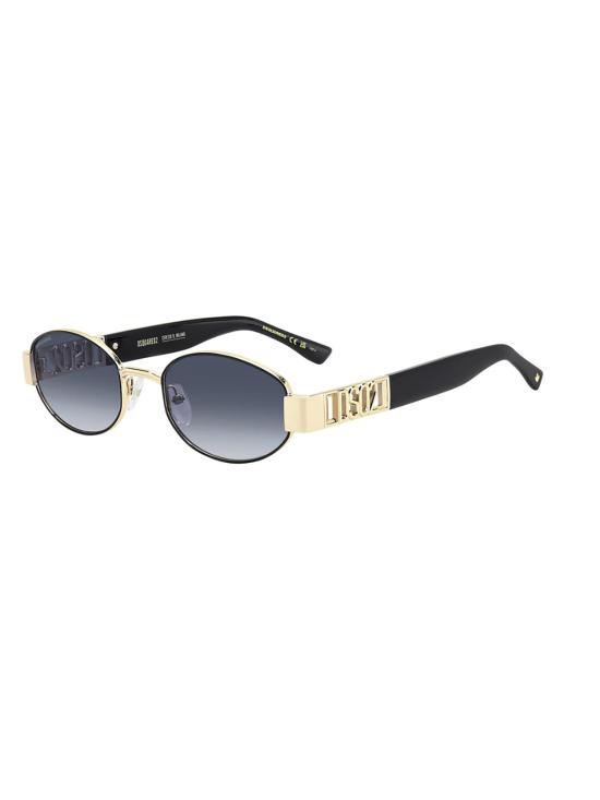 26SS 디스퀘어드2 선글라스 D2 0155 S 0NZ 08 MTGOLD BLACK - DSQUARED2