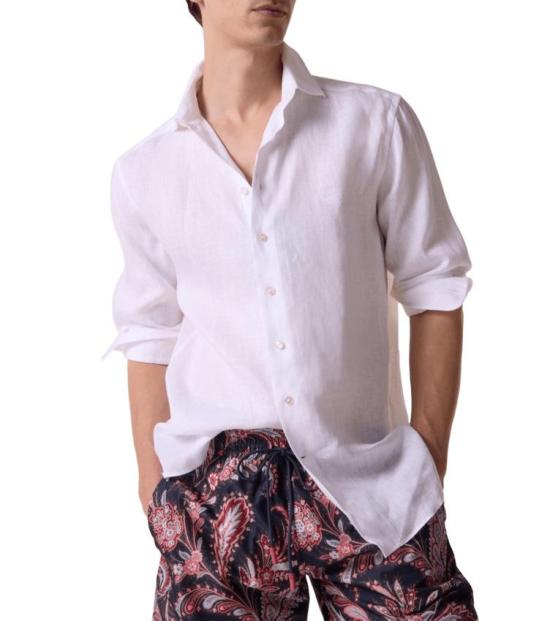 26SS 에트로 셔츠 MRIB000299TU3F3 W0800 WHITE - ETRO