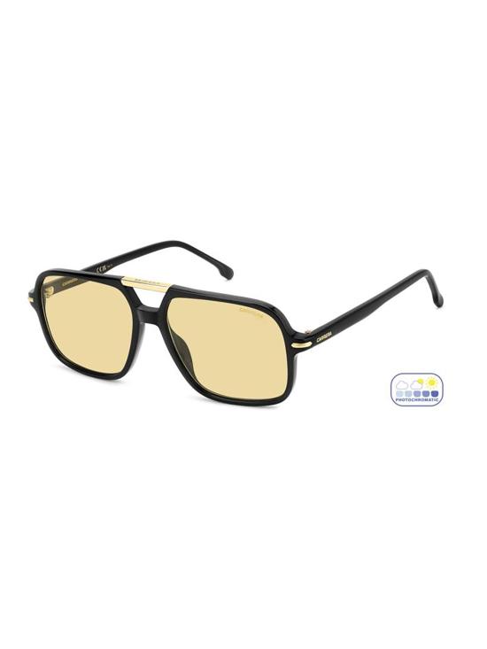 26SS 까레라 선글라스 CARRERA 350 S 71C UK BLACK YELLOW - CARRERA