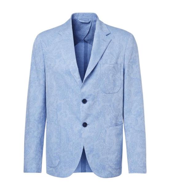 26SS 에트로 아우터 MRCA0070 99TJ5E3S8460 CLEAR BLUE