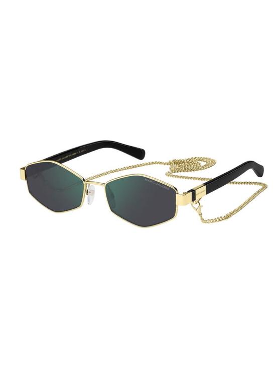 25FW 마크제이콥스 선글라스 MARC 496 S J5G IR GOLD METALLIC - MARC JACOBS