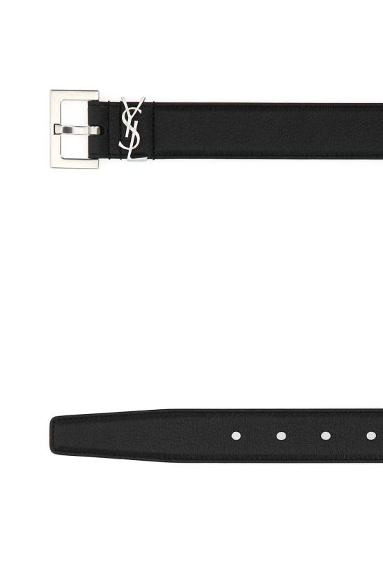 26SS 생로랑 모노그램 벨트 634440BRM0E 1000 NERO - SAINT LAURENT
