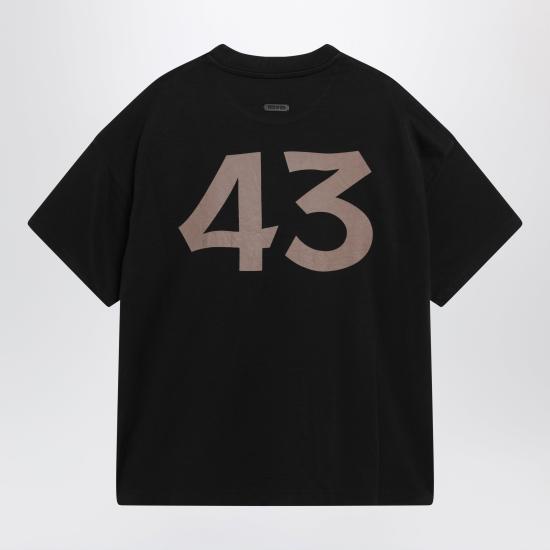 26SS 피어오브갓 코튼 레이온 43 티셔츠 FG9M10 9928CRY Black - FEAR OF GOD