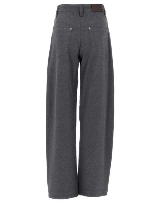 26FW 브루넬로 쿠치넬리 스트레이트 팬츠 MH827P9062 C080 GREY - BRUNELLO CUCINELLI