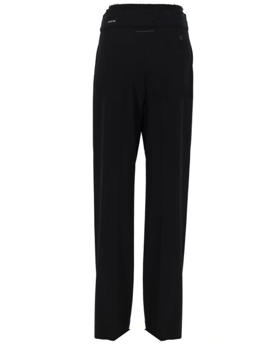 26SS MM6 메종마르지엘라 스트레이트 팬츠 S52KA0559 M35436900 BLACK - MM6 MAISON MARGIELA