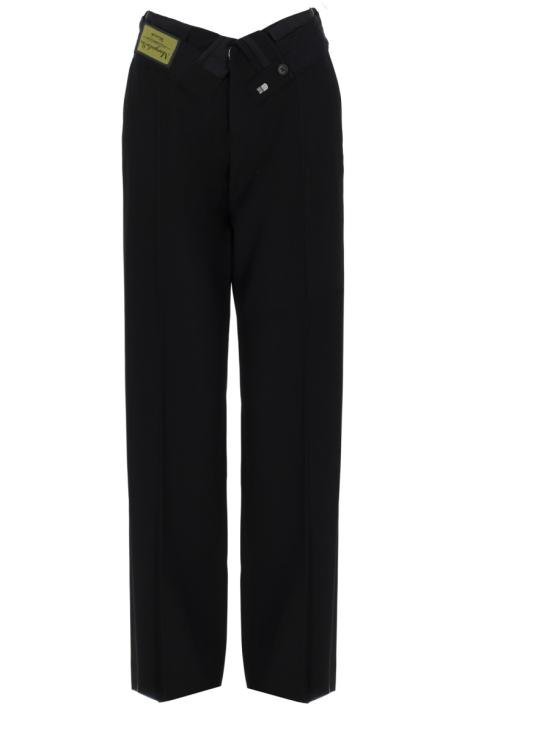 26SS MM6 메종마르지엘라 스트레이트 팬츠 S52KA0559 M35436900 BLACK