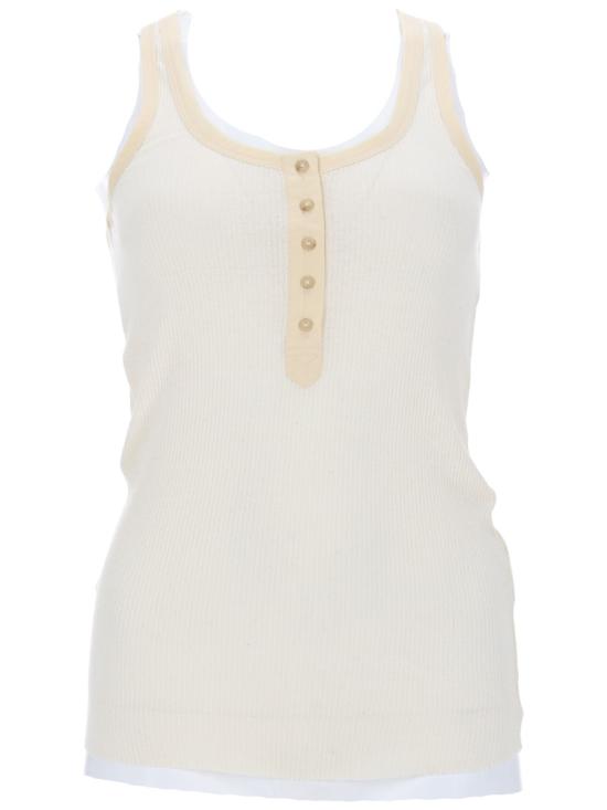 26FW 이자벨마랑 HELMA 헬마 실크 슬리브리스탑 HELMA 헬마 실크 슬리브리스탑 TS0318FA D2K02I23EC IVORY