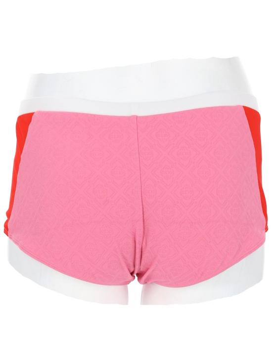 26SS 카사블랑카 숏팬츠 W SS26 SWM 088 01PINK RED WHITE - CASABLANCA
