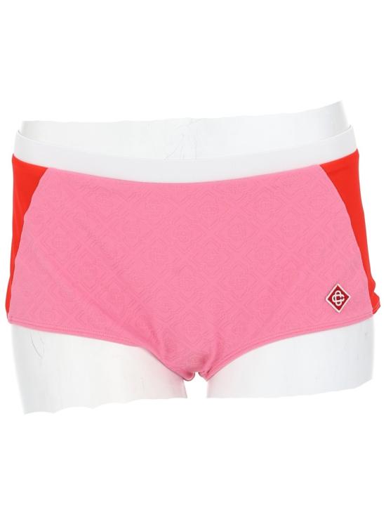 26SS 카사블랑카 숏팬츠 W SS26 SWM 088 01PINK RED WHITE
