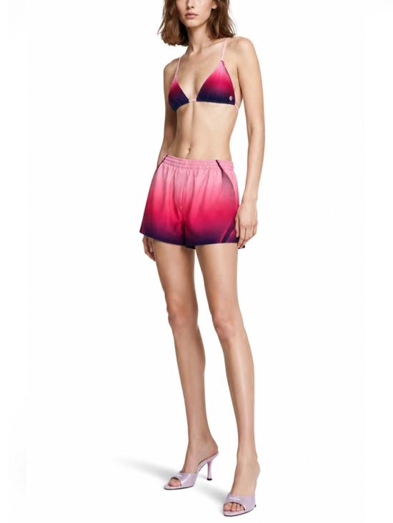 26SS 카사블랑카 숏팬츠 W SS26 TR 404 02AUBERGINEGRADIENT PINK
