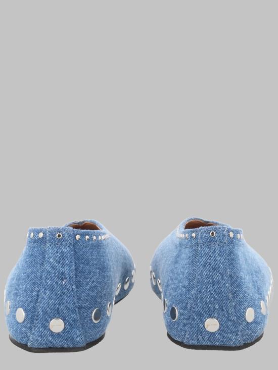 26SS 가니 플랫 슈즈 B1020178 566 DENIM - GANNI
