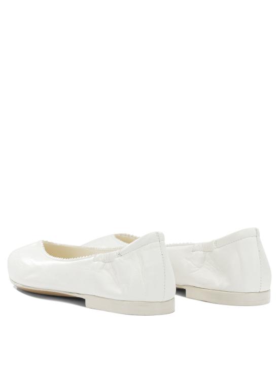 26SS 뽐므도르 플랫 슈즈 1200 SPOSAINGRIDGLOVE WHITE White - POMME D'OR