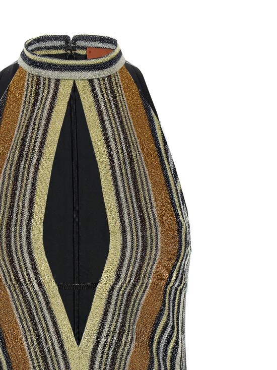 26SS 미소니 숏 원피스 DS26SG2ZBR0158S72Q7 Multicolor - MISSONI