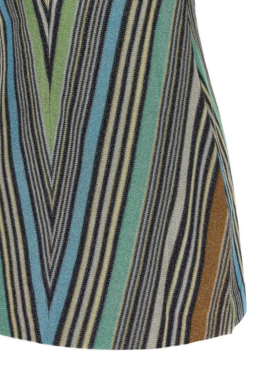 26SS 미소니 숏 원피스 DS26SG2ZBR0158S72Q7 Multicolor - MISSONI