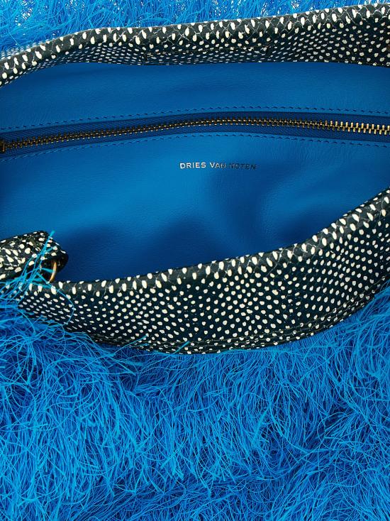 26SS 드리스 반 노튼 클러치/파우치 2610115673038503 Light Blue - DRIES VAN NOTEN