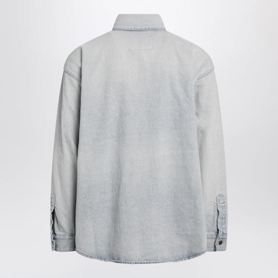 26SS 발렌시아가 데님 셔츠 868318TDW14 Light blue - BALENCIAGA