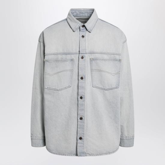 26SS 발렌시아가 데님 셔츠 868318TDW14 Light blue