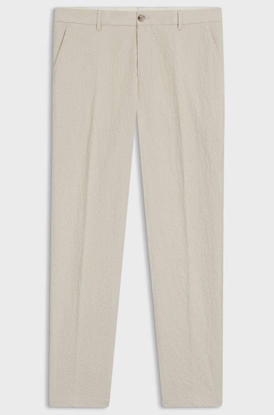 26SS 보스 스트레이트 팬츠 50561904 10279134 01 286 Open beige