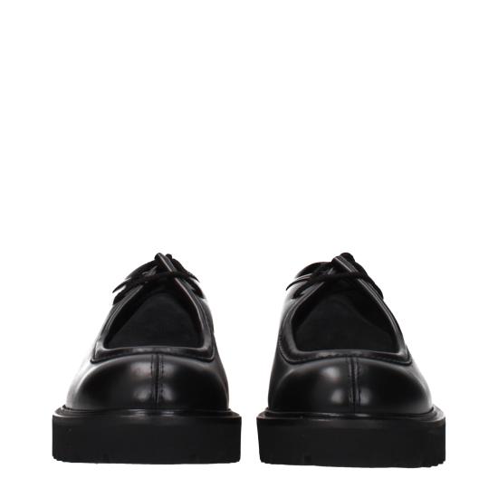 25SS 막스마라 트랙레이스업 레더 로퍼 25245260726002002 - MAX MARA