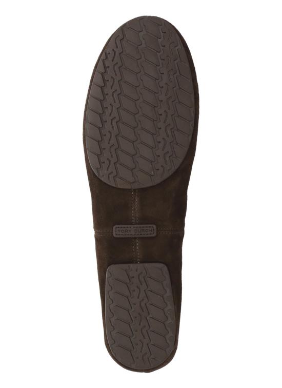 26SS 토리버치 레바 트레블 발레 플랫 슈즈 177247 200 Marrone - TORY BURCH