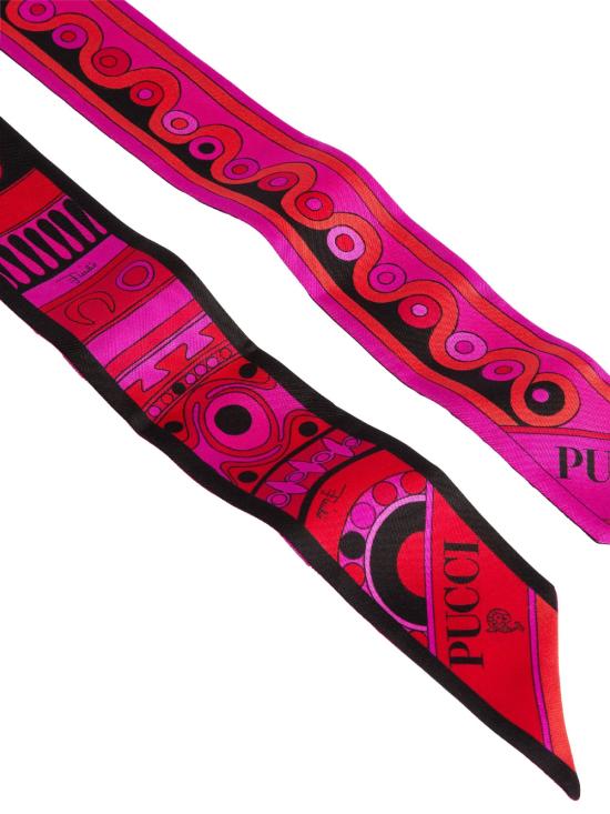 26SS 푸찌 머플러/스카프 6HGB20 6HC03 2 FUCHSIA BLACK - PUCCI