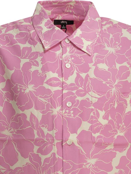 26SS 스투시 반팔 셔츠 11103860604 PINK Pink - STUSSY