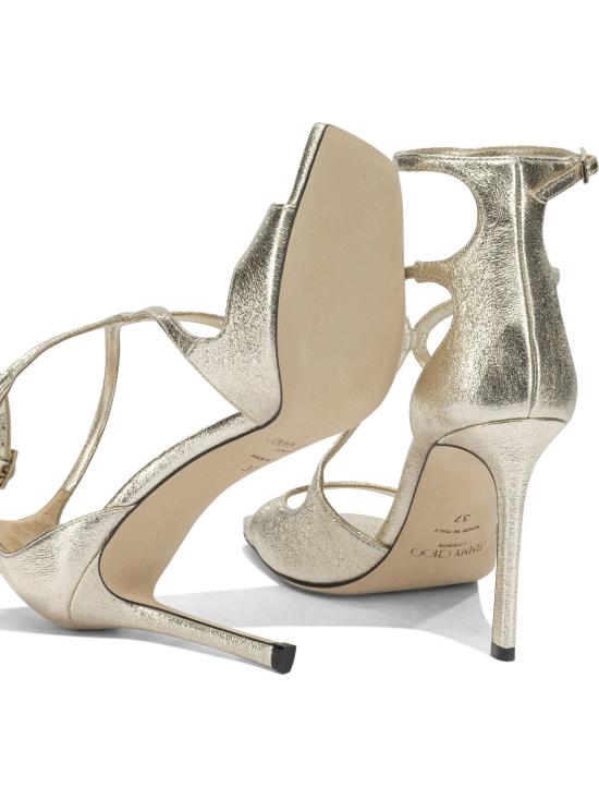 26FW 지미추 샌들 AZIA 95DXBPLATINUM Gold - JIMMY CHOO