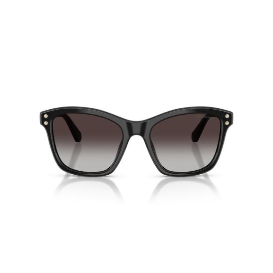 26SS 스와로브스키 선글라스 0Sk6063 크리스털 장식이 있는 볼드 스퀘어 프레임 - SWAROVSKI