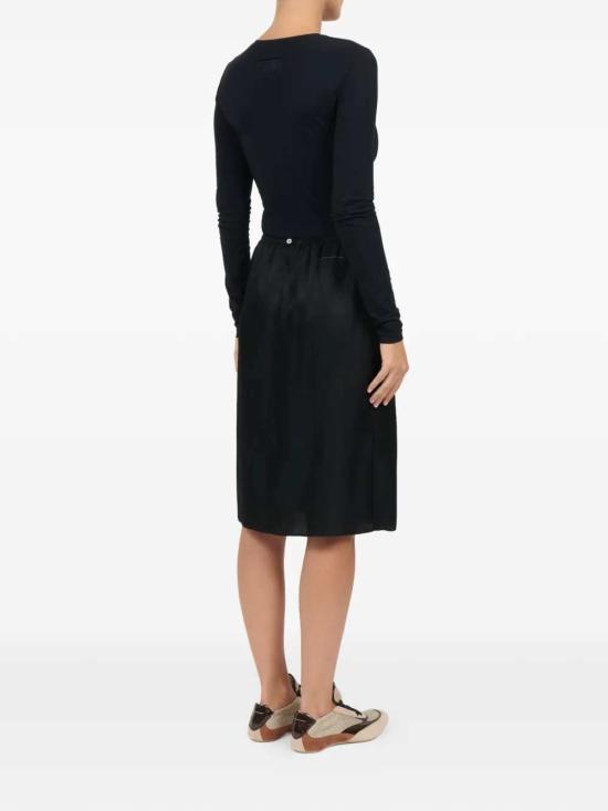 26SS MM6 메종마르지엘라 스커트 S62ME0029M35880 900 BLACK - MM6 MAISON MARGIELA