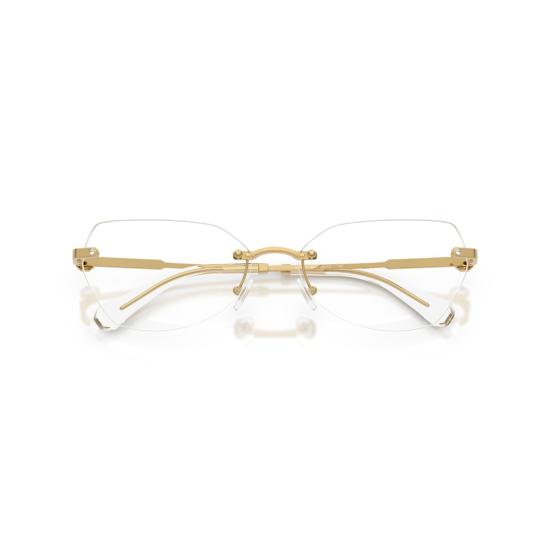 26SS 스와로브스키 선글라스 0Sk1031 무테 골드 메탈 안경 (텍스처 처리된 템플 포함) - SWAROVSKI