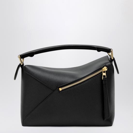 26FW 로에베 소프트 그레인 카프스킨 스몰 퍼즐 엣지 백 A510P60XAWLE Black - LOEWE