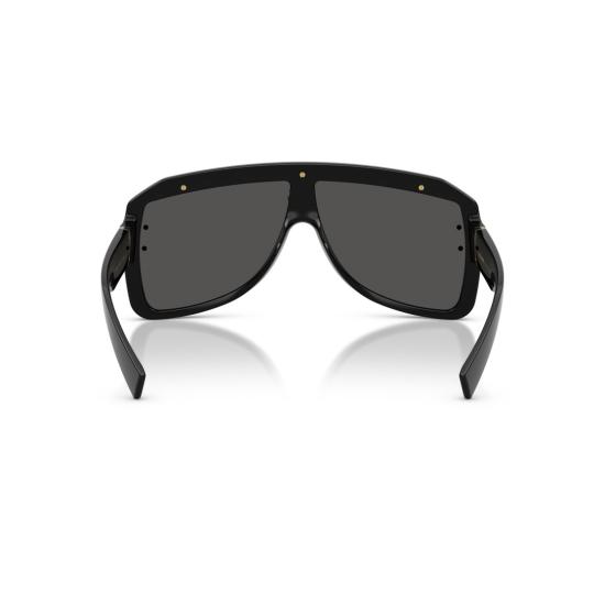 26SS 돌체앤가바나 선글라스 0Dg6205 골드 액센트가 있는 오버사이즈 직사각형 - DOLCE & GABBANA