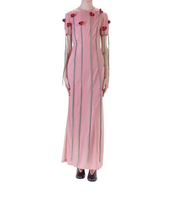 26SS 모스키노 롱 원피스 0423 0446 1187 ROSA MULTI - MOSCHINO