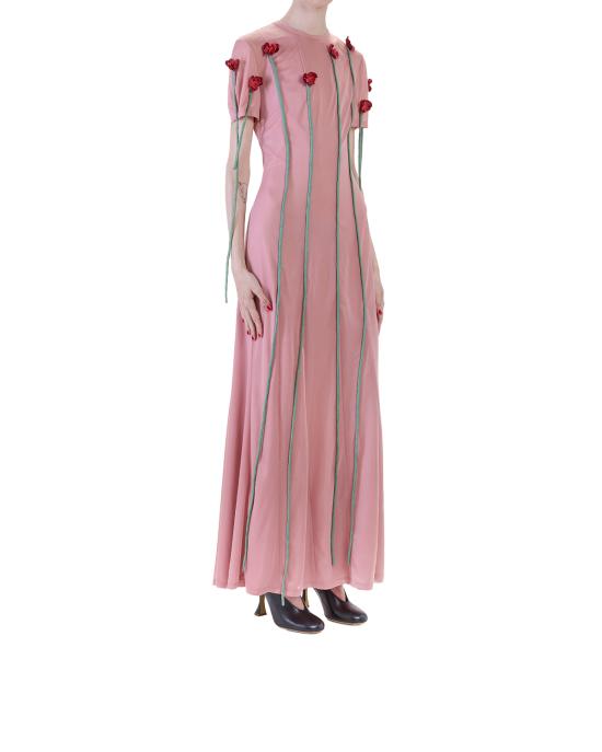 26SS 모스키노 롱 원피스 0423 0446 1187 ROSA MULTI - MOSCHINO