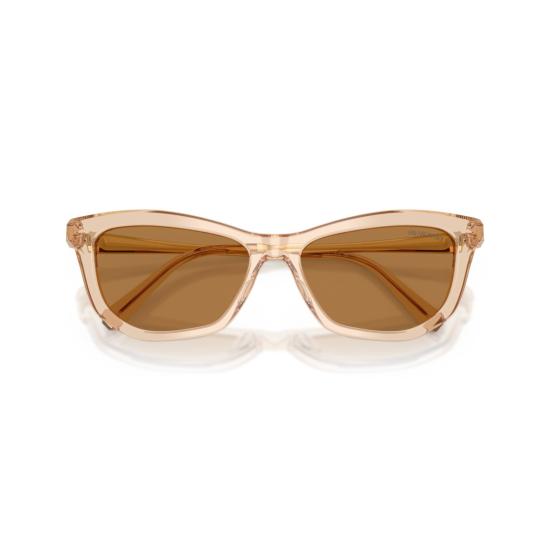 26SS 스와로브스키 선글라스 0Sk6057 반투명 아세테이트  (각진 프레임) - SWAROVSKI