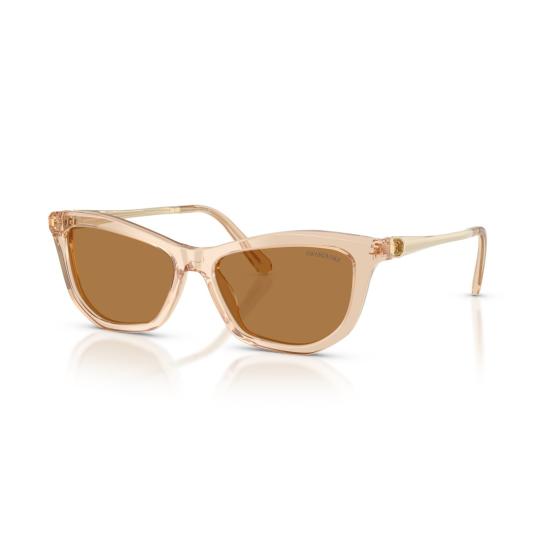 26SS 스와로브스키 선글라스 0Sk6057 반투명 아세테이트  (각진 프레임) - SWAROVSKI