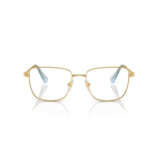 26SS 스와로브스키 선글라스 0Sk1003 얇은 금색 금속  (연한 파란색 포인트) - SWAROVSKI