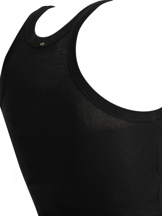 26SS 막스마라 스포츠막스 민소매 티셔츠 2612941042600SPXFUMATO003 Black - SPORTMAX