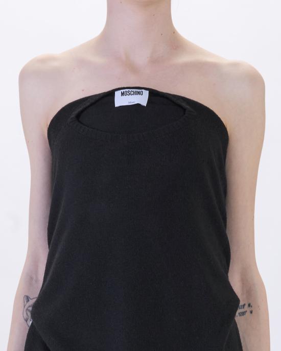 26SS 모스키노 반팔 티셔츠 0880 0505 0555 NERO - MOSCHINO