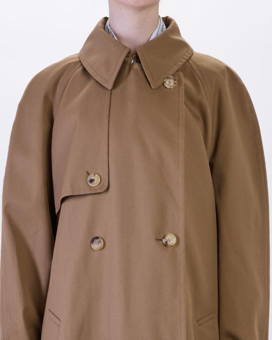 26SS 모스키노 트렌치 코트 0603 0517 0145 MARRONE - MOSCHINO