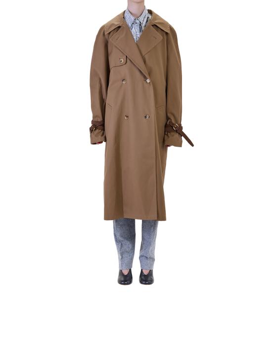 26SS 모스키노 트렌치 코트 0603 0517 0145 MARRONE - MOSCHINO