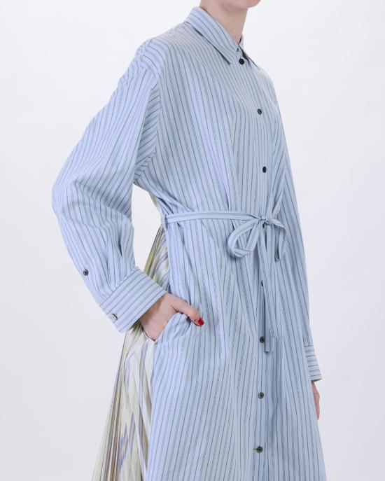 26SS 폴 스미스 미디 원피스 W1R 712D V11227 08 AZZURRO - PAUL SMITH