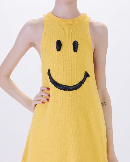 26SS 모스키노 숏 원피스 0490 0406 3028 GIALLO - MOSCHINO