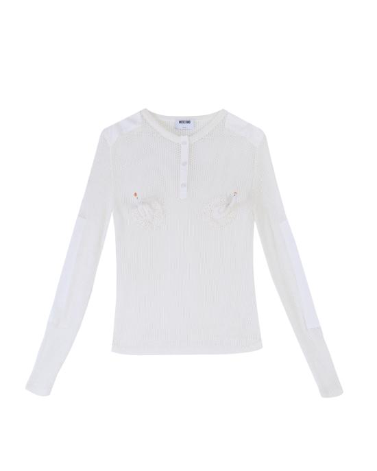 26SS 모스키노 니트웨어 0904 0481 0003 BIANCO