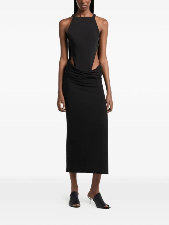 26SS 쿠레쥬 원피스 226CRO897VI00719999 Black - COURREGES